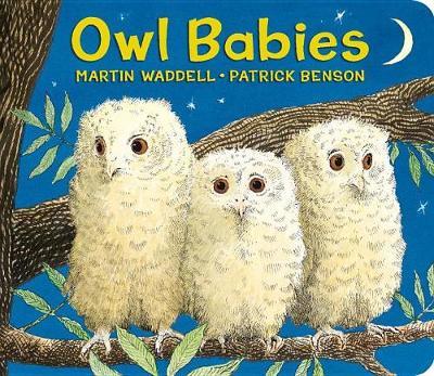 Owl Babies Lap-Size Board Book by Martin Waddell image