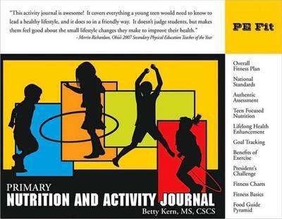 Primary Nutrition and Activity Journal by Betty Kern image
