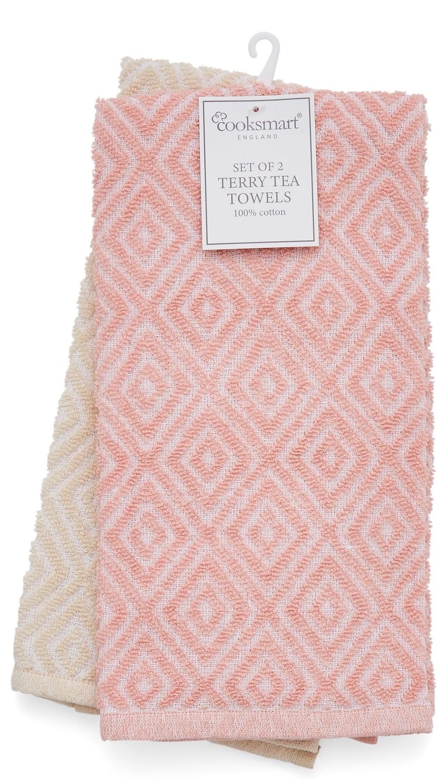 Cooksmart Terry Tea Towel Diamond at Mighty Ape NZ