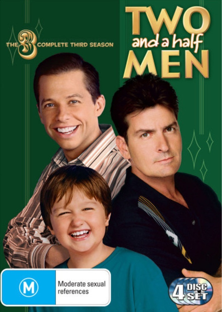 Two And A Half Men - The Complete Third Season (4 Disc Set) on DVD