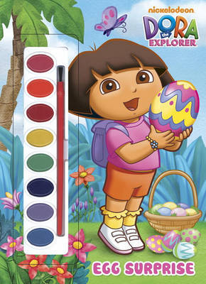 C/Act Paint:Dora Exp - Egg Surprise by Golden Books image