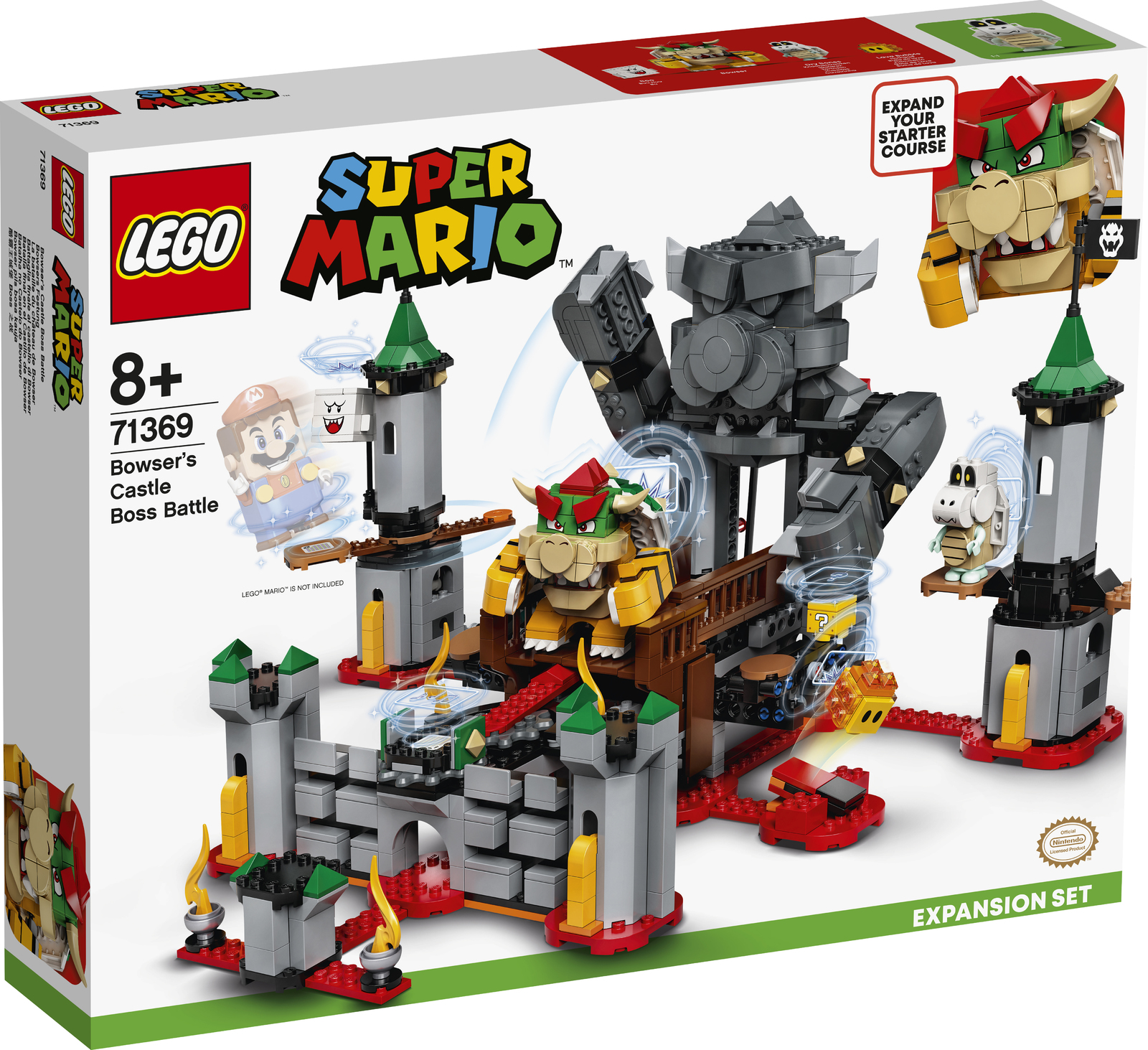 LEGO Super Mario: Bowser's Castle Boss Battle - Expansion Set (71369) image