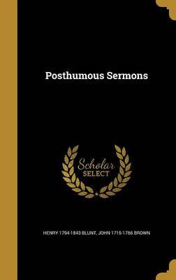 Posthumous Sermons by Henry 1794-1843 Blunt image