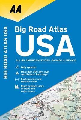 AA Big Road Atlas USA by AA Publishing image