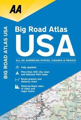 AA Big Road Atlas USA by AA Publishing