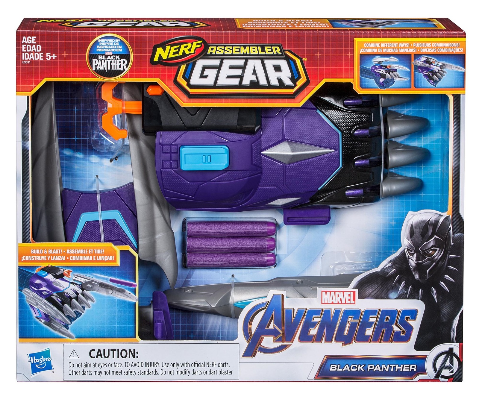 Nerf Avengers: Assembler Gear - Black Panther