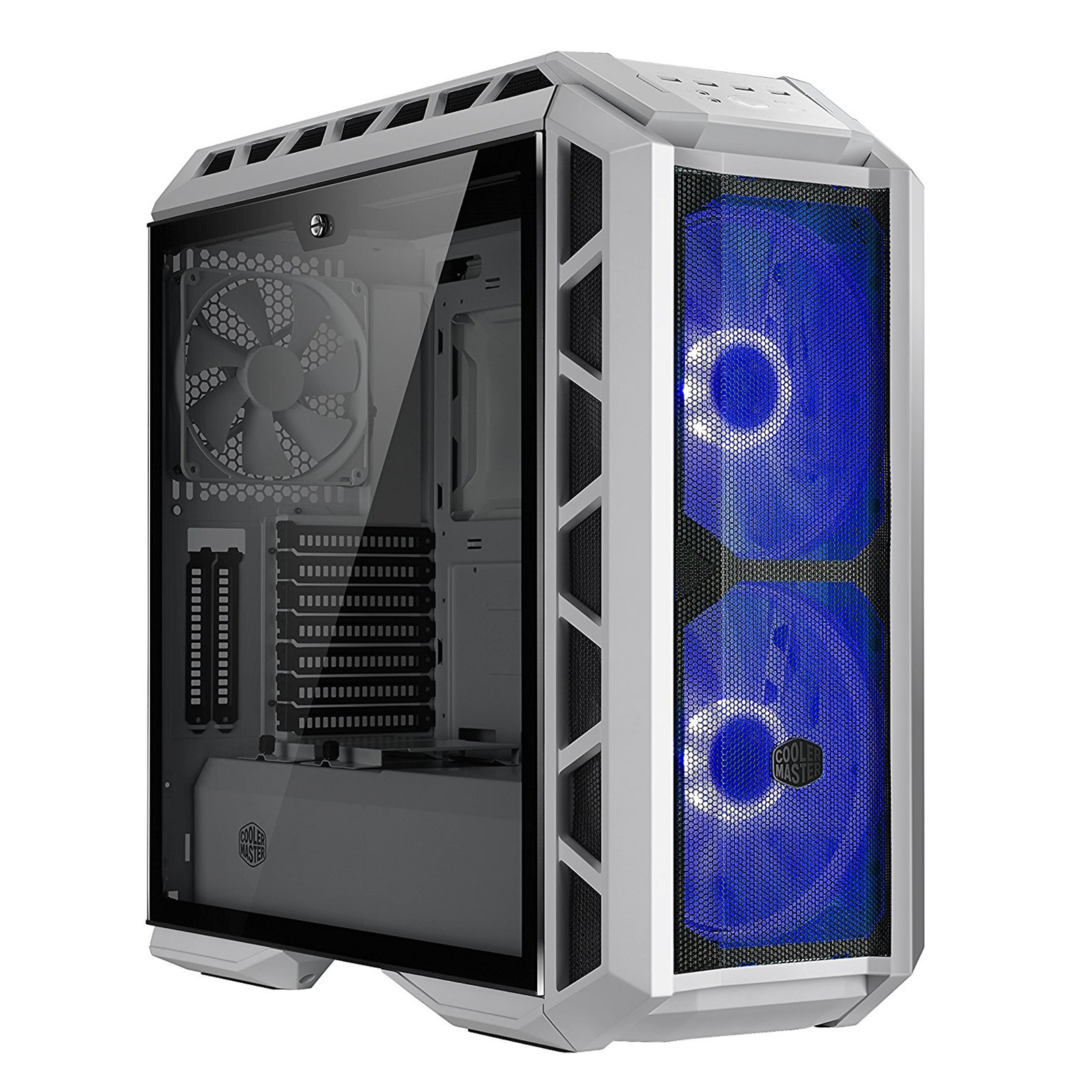 Cooler Master MasterCase H500P Gaming Chassis - Mesh White image