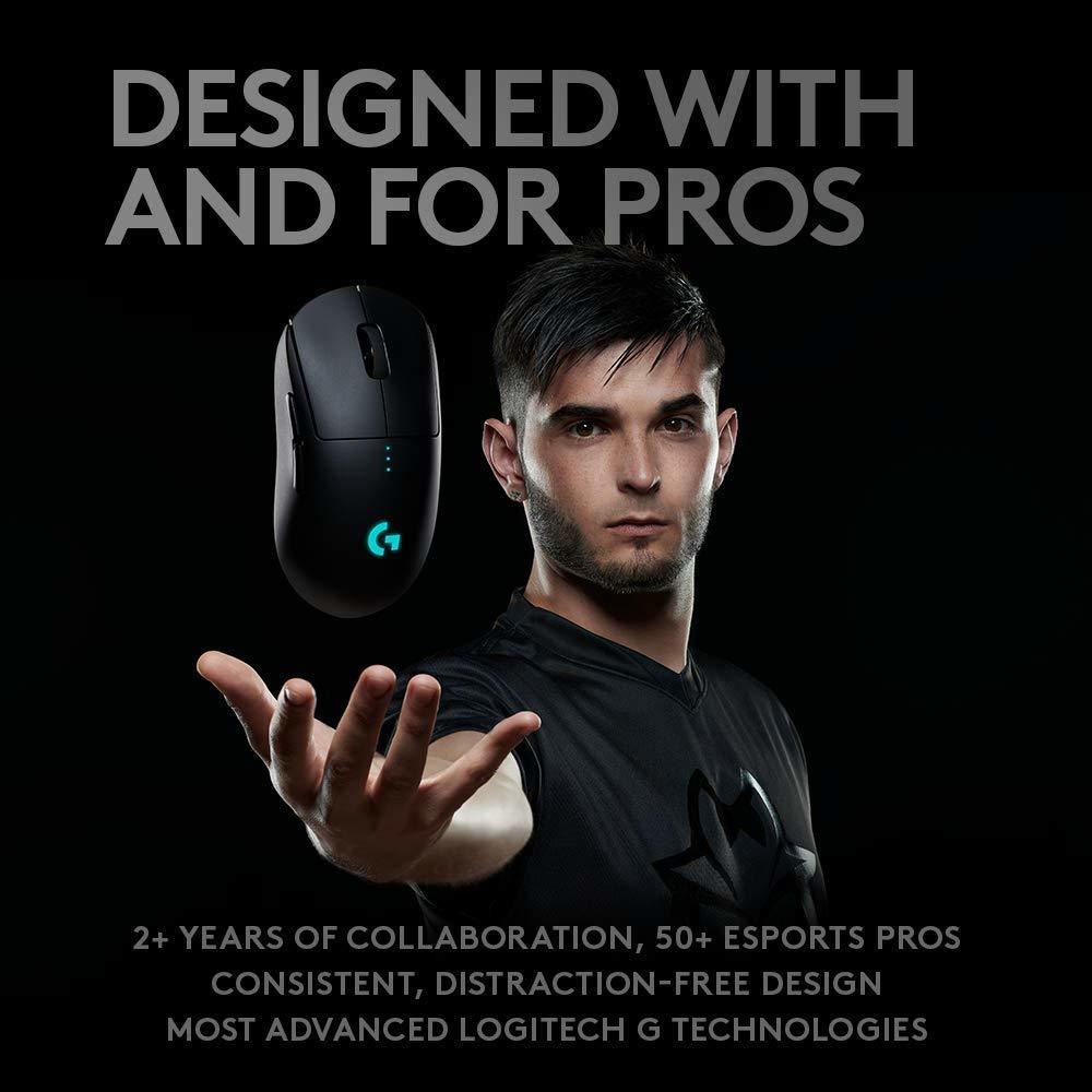 Logitech G PRO Series Wireless Gaming Mouse on PC