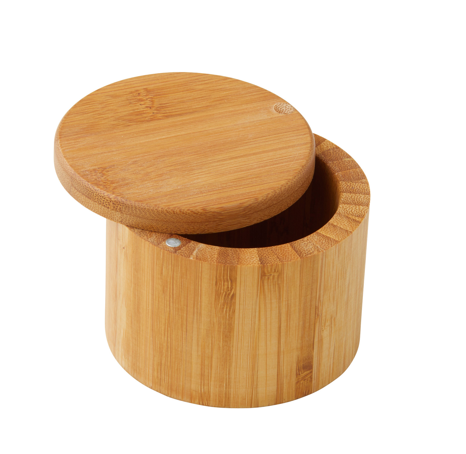 MasterPro: Bamboo Round Salt Box image