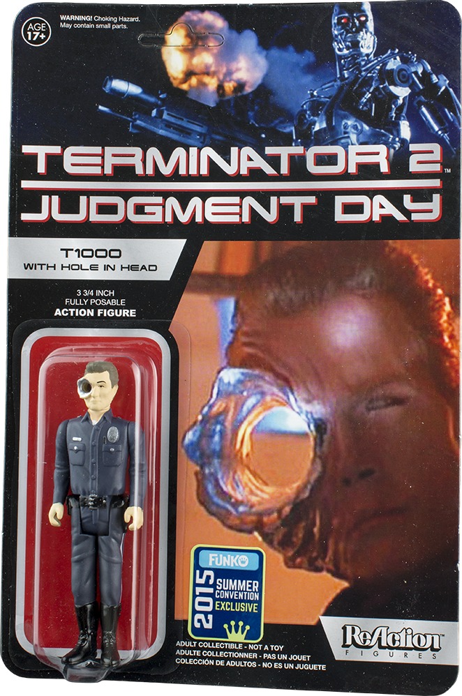 Terminator 2: T-1000 with Hole in Head ReAction Figure