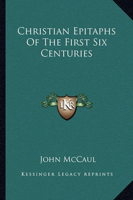 Christian Epitaphs of the First Six Centuries image