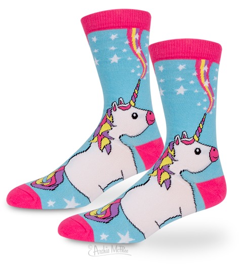Archie McPhee - Unicorn Socks image