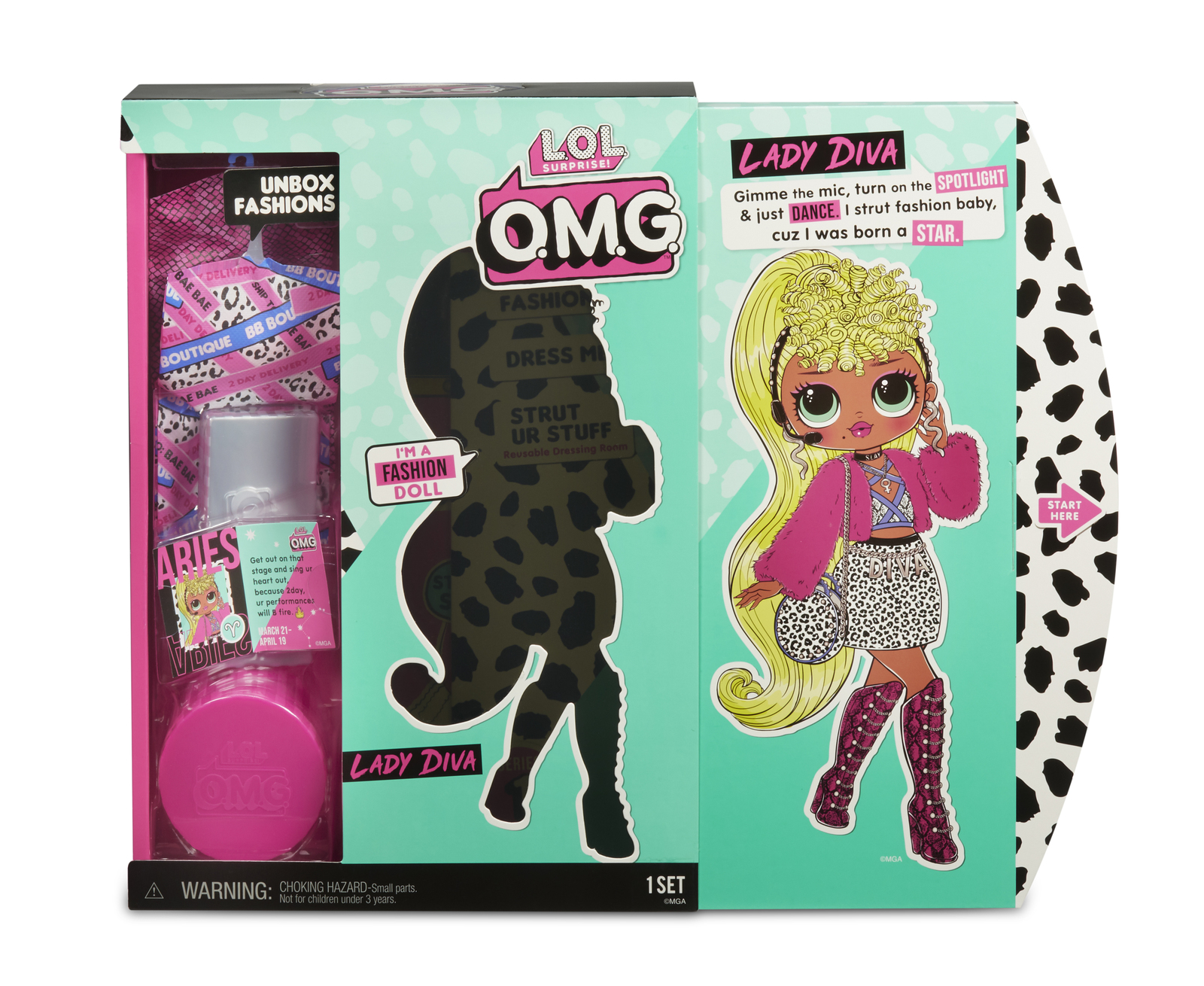 L.O.L. Surprise! - O.M.G Fashion Doll (Lady Diva) image