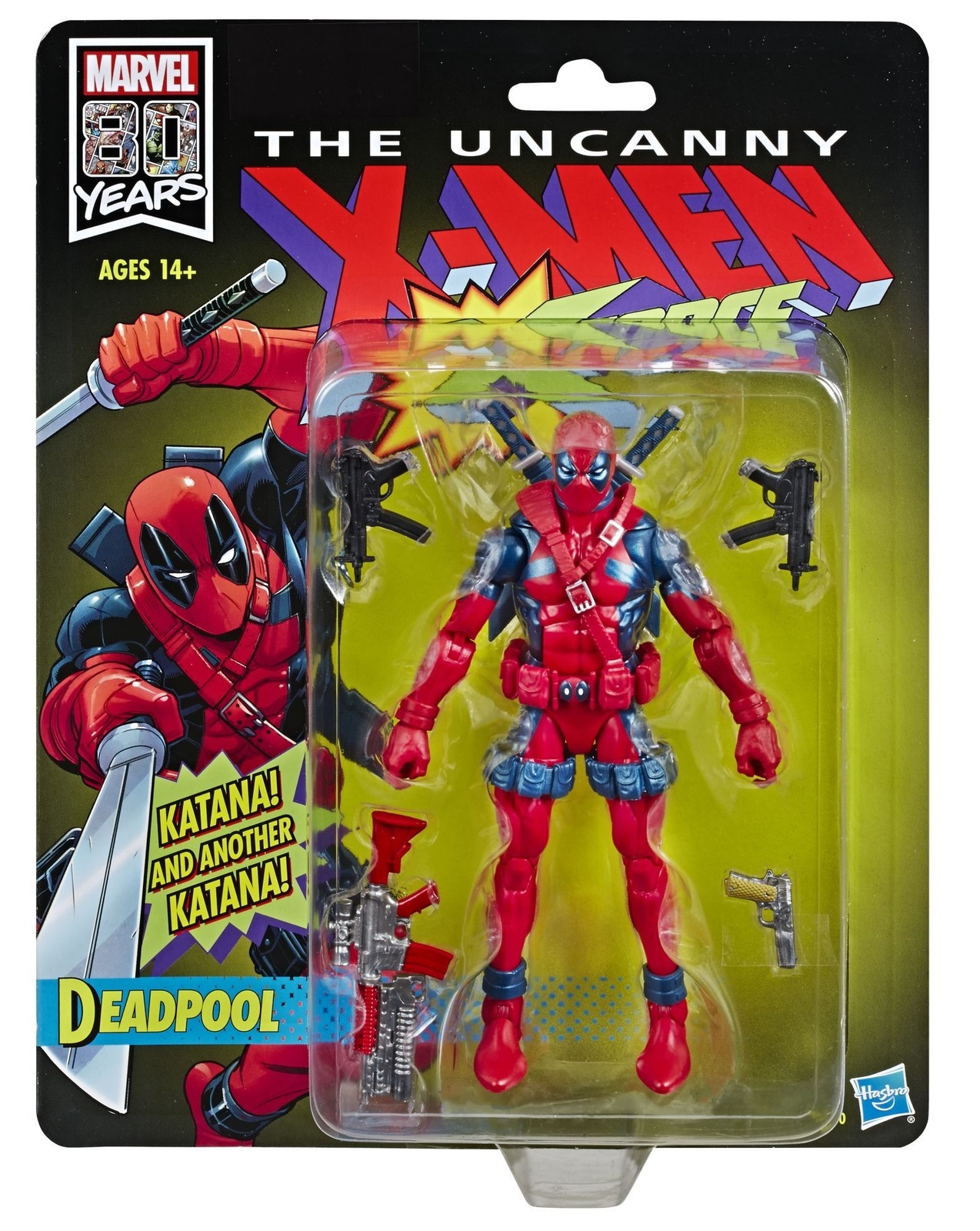 Marvel Legends: X-Force Deadpool - 6" Retro Figure image