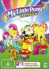 My Little Pony: The Movie (with Colouring Book) on DVD My Little Pony: The Movie (with Colouring Book) on DVD