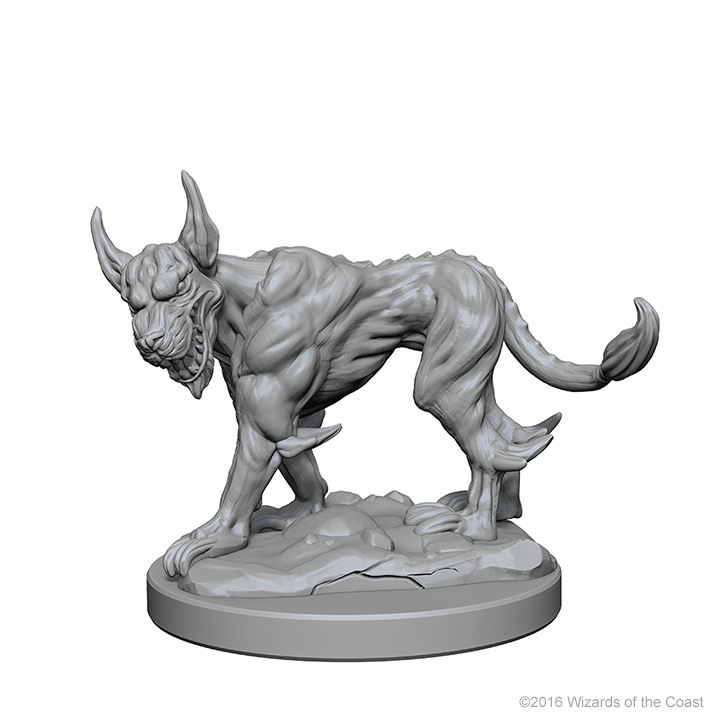 D&D Nolzur's Marvelous: Unpainted Minis - Blink Dogs