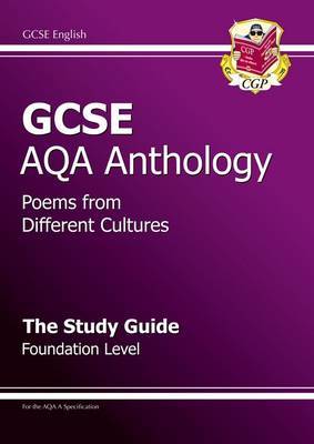 GCSE English AQA A Anthology Study Guide - Foundation by CGP Books image