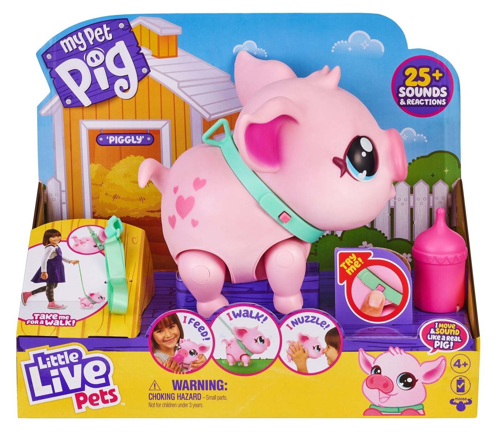 Buy Little Live Pets My Pet Piglet Piggly at Mighty Ape NZ