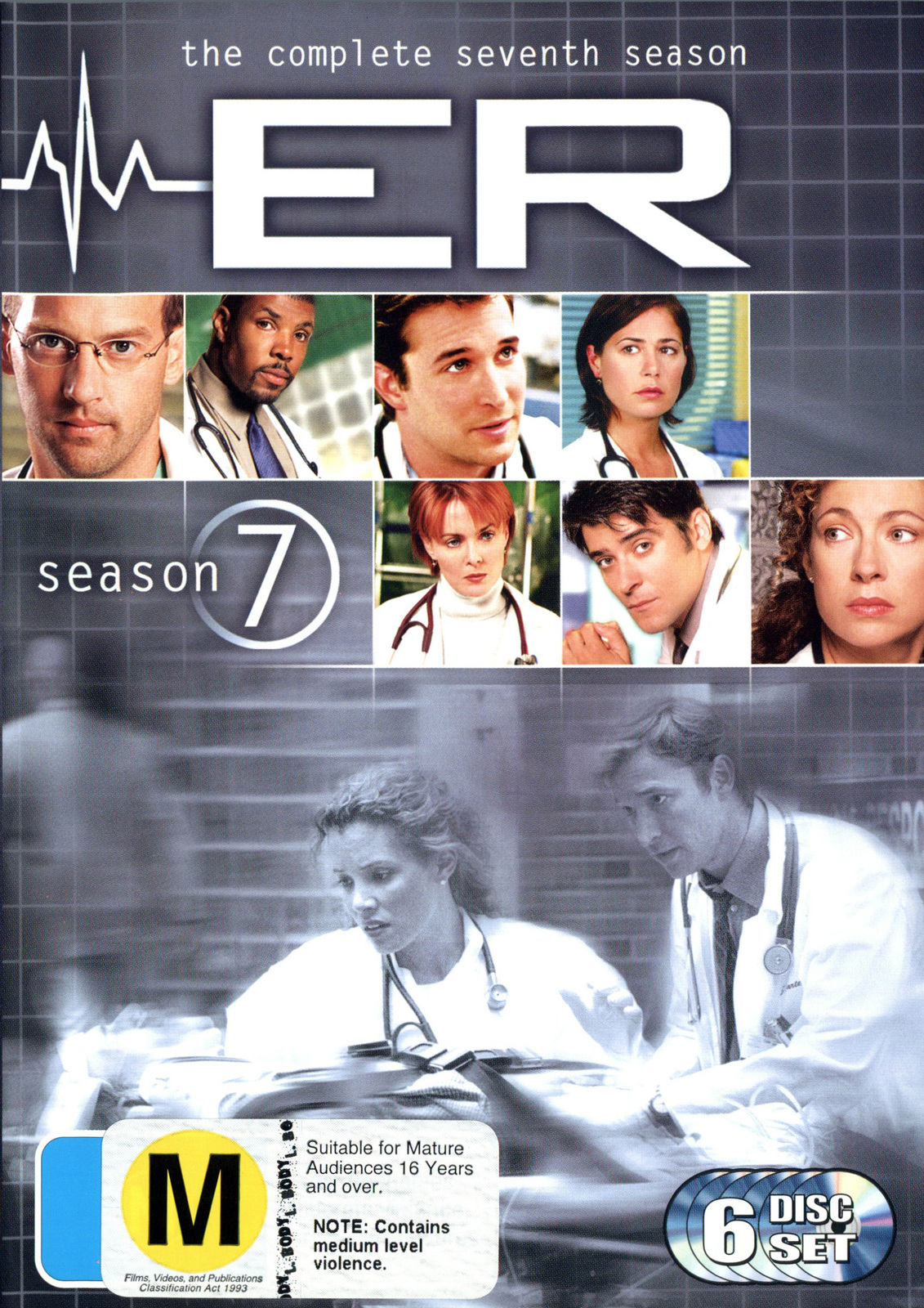 E.R. - The Complete 7th Season (6 Disc Set) on DVD image