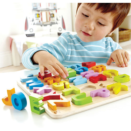 Hape: Wooden Alphabet Puzzle image