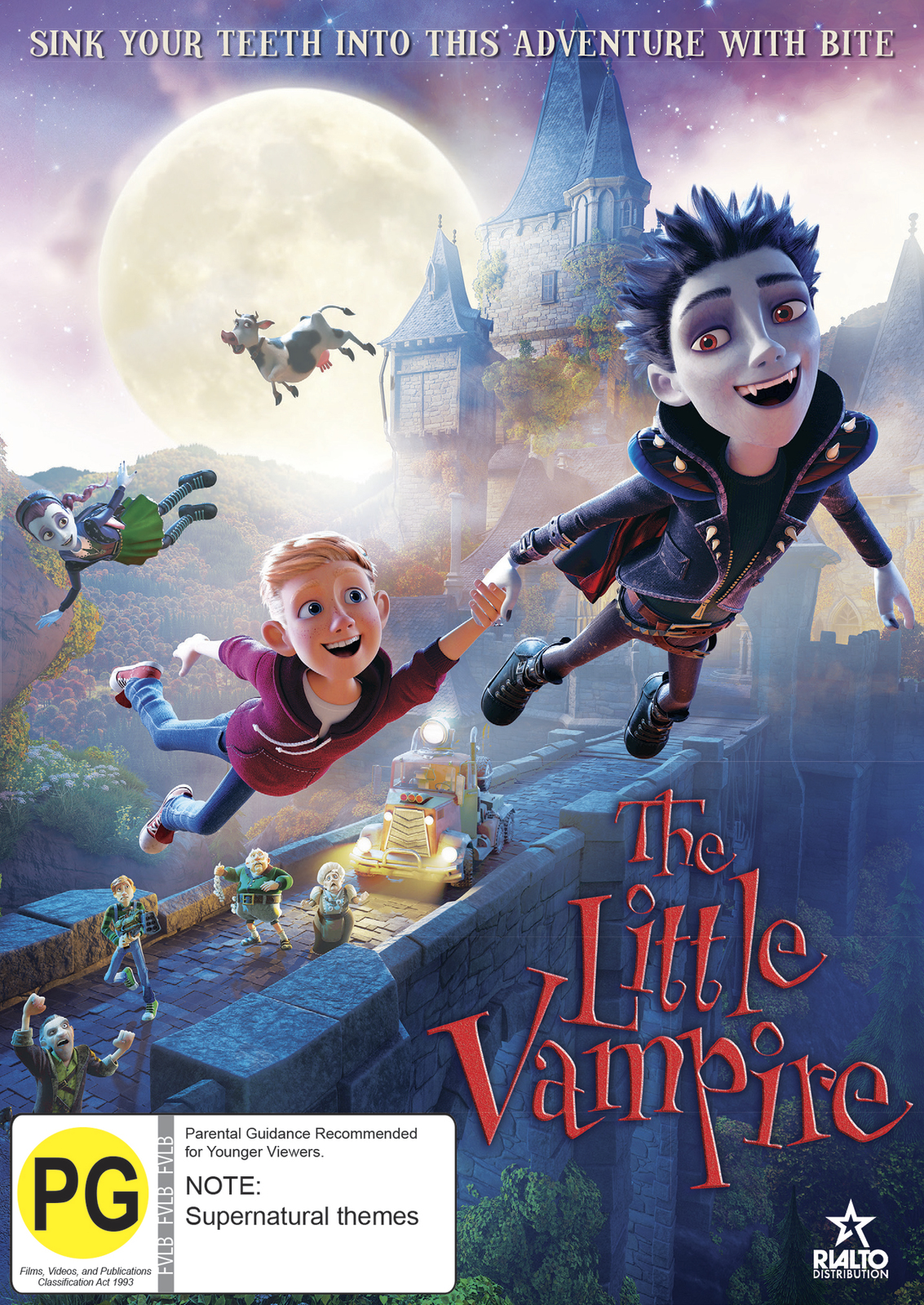 The Little Vampire on DVD image