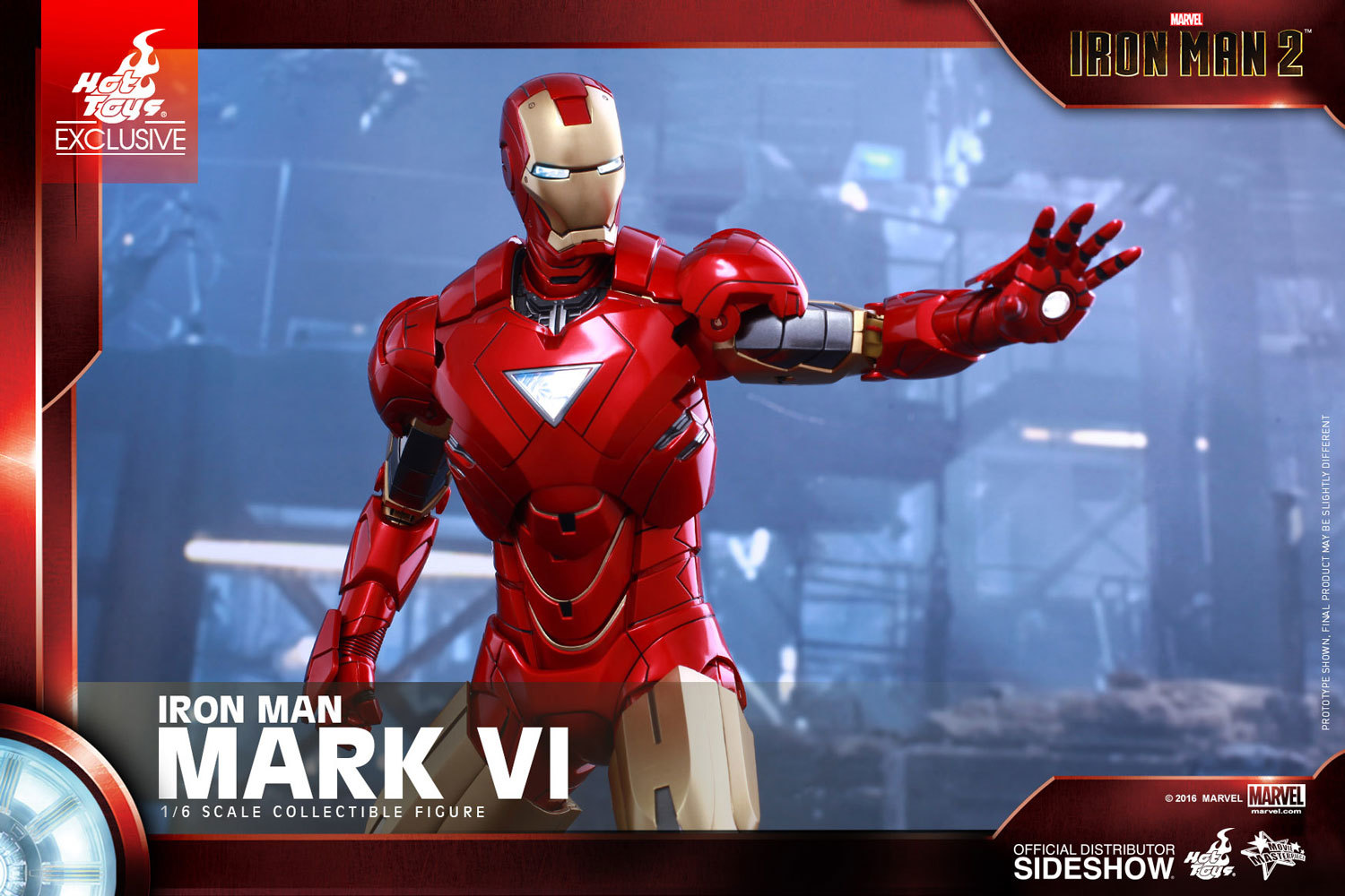 Iron Man 2 - Mark VI 1:6 Scale Collectible Figure image