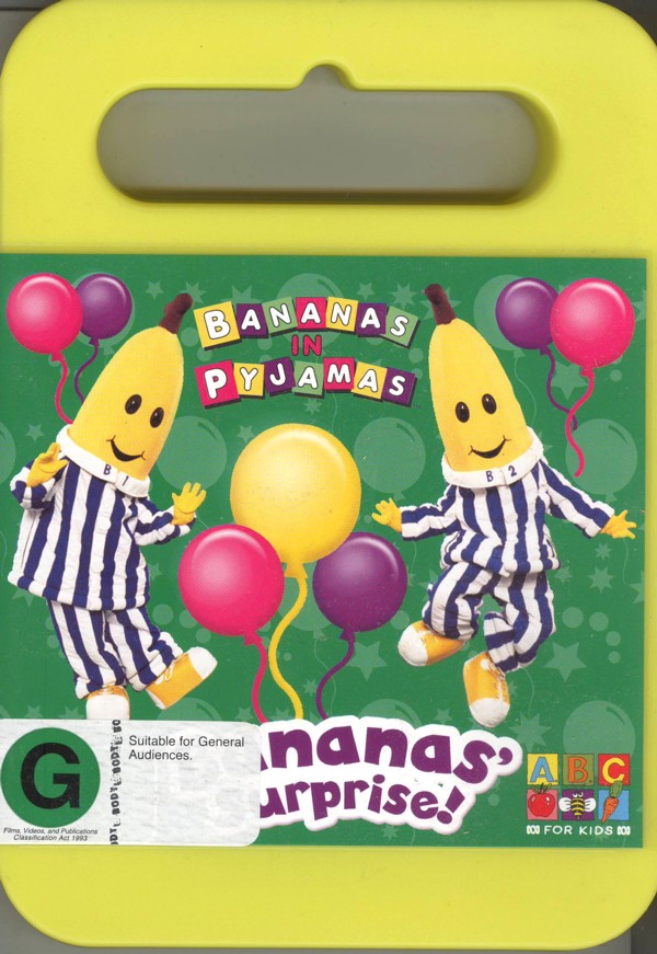 Bananas In Pyjamas - Bananas Surprise on DVD image