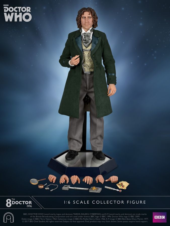 Doctor Who - 12" Eighth Doctor Articulated Figure image