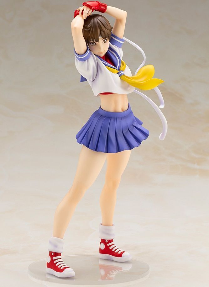 Street Fighter Bishoujo: 1/7 Sakura -Round 2- PVC Figure image