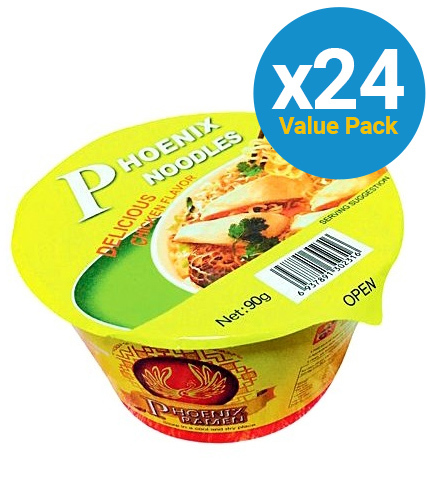 Phoenix Bowl Noodles - Chicken (24 Pack)