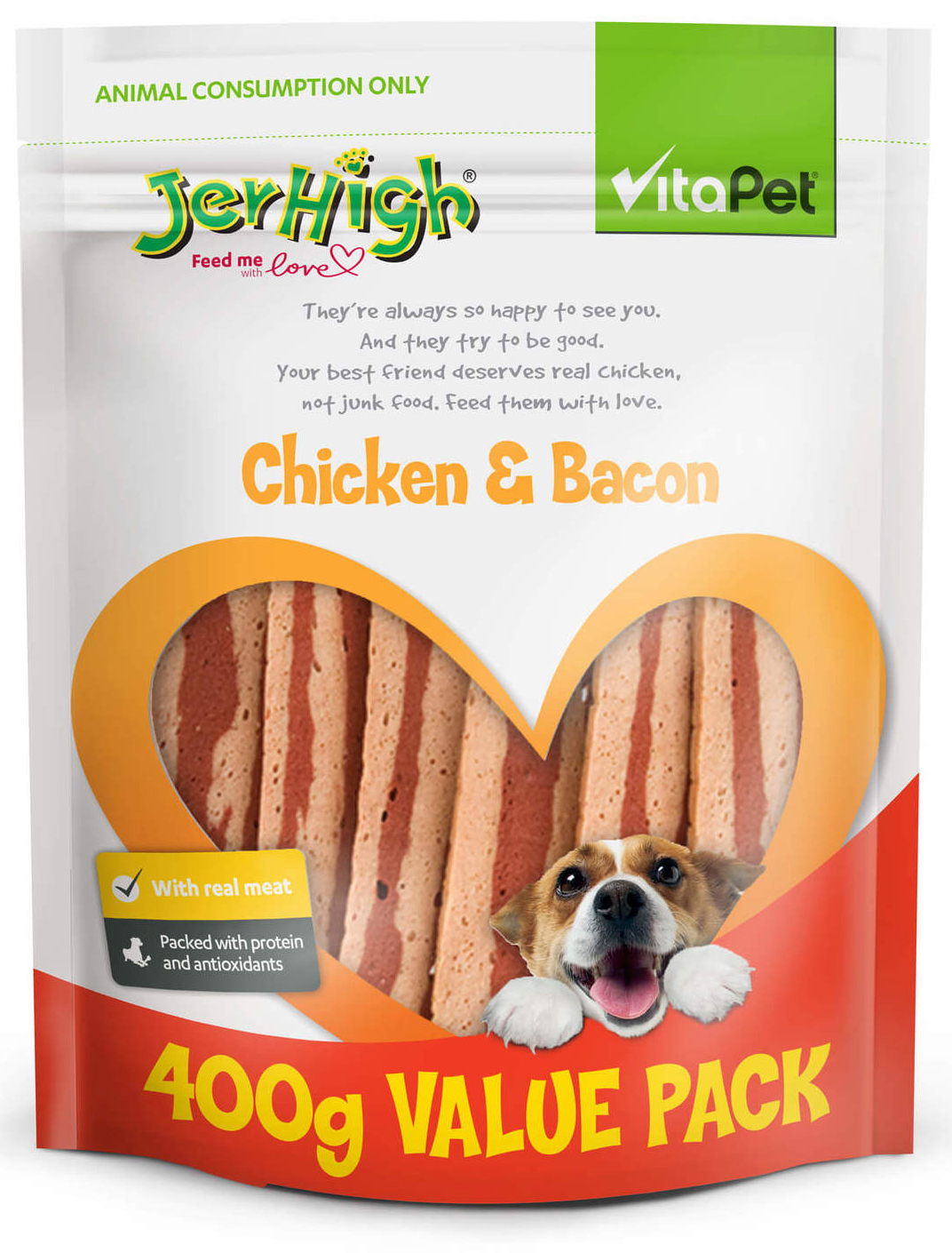 Vitapet: Jerhigh Chicken & Bacon (400g) image