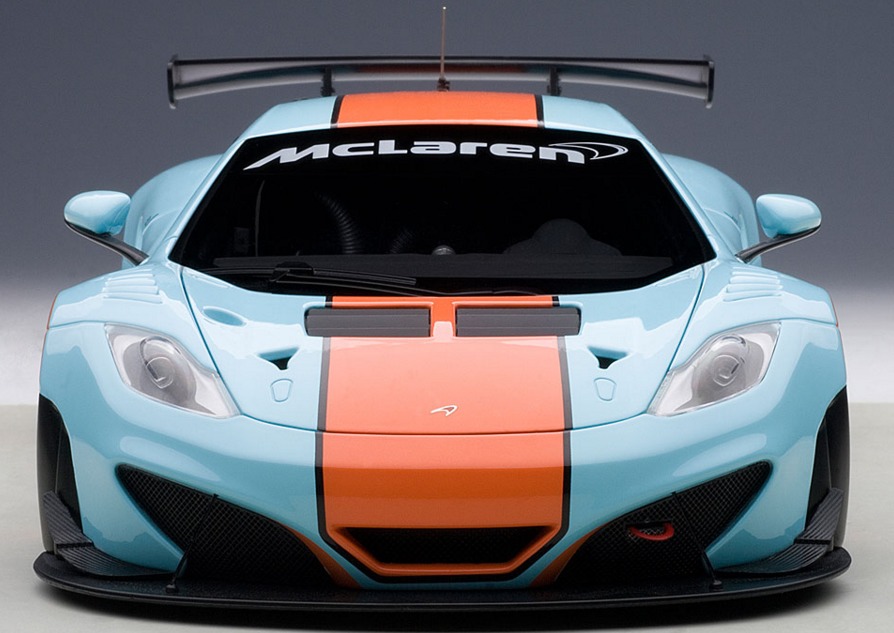 Autoart: 1/18 McLaren 12C GT3 (Blue/Orange)