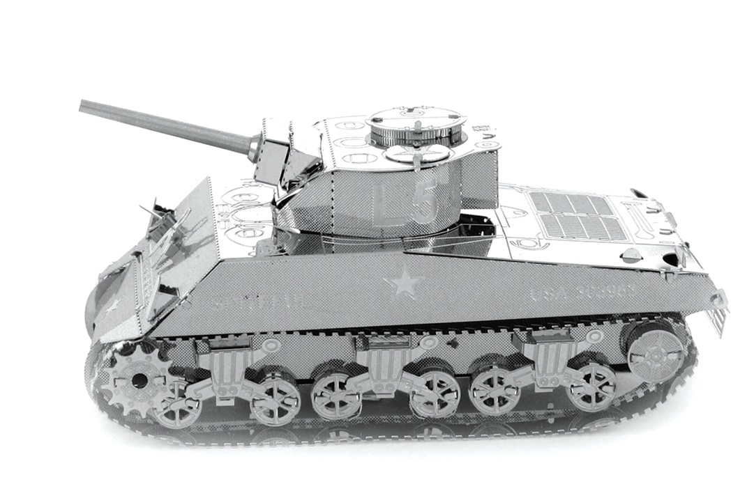 Metal Earth Sherman Tank Model Kit at Mighty Ape Australia