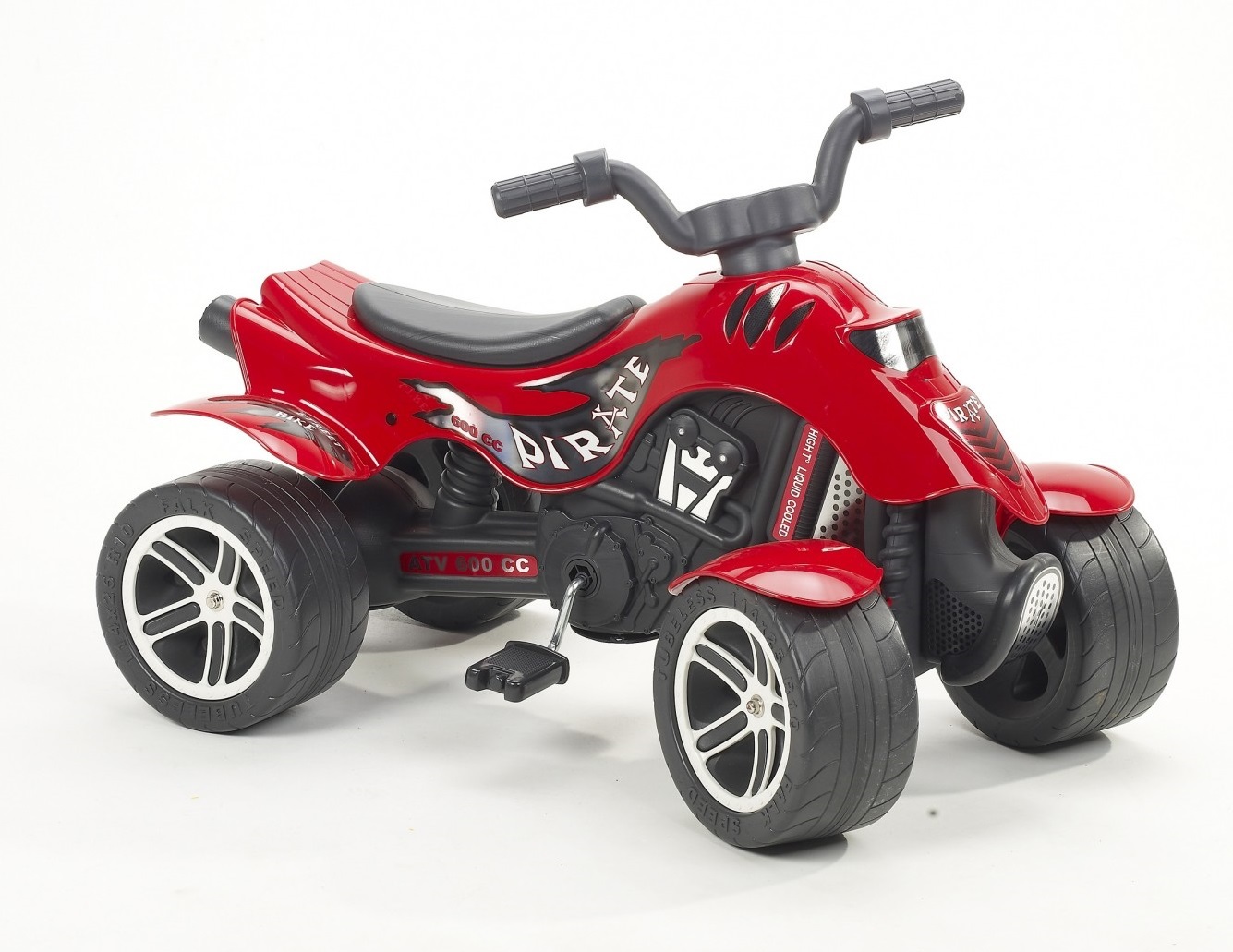 Buy Pedal Powered Quad Bike Pirate Red at Mighty Ape Australia