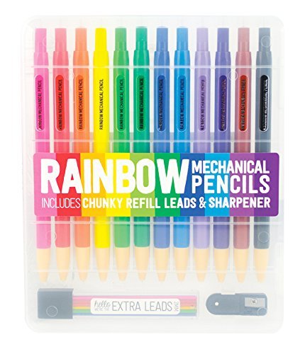 International Arrivals: Rainbow Mechanical Pencils - Set of 12 image