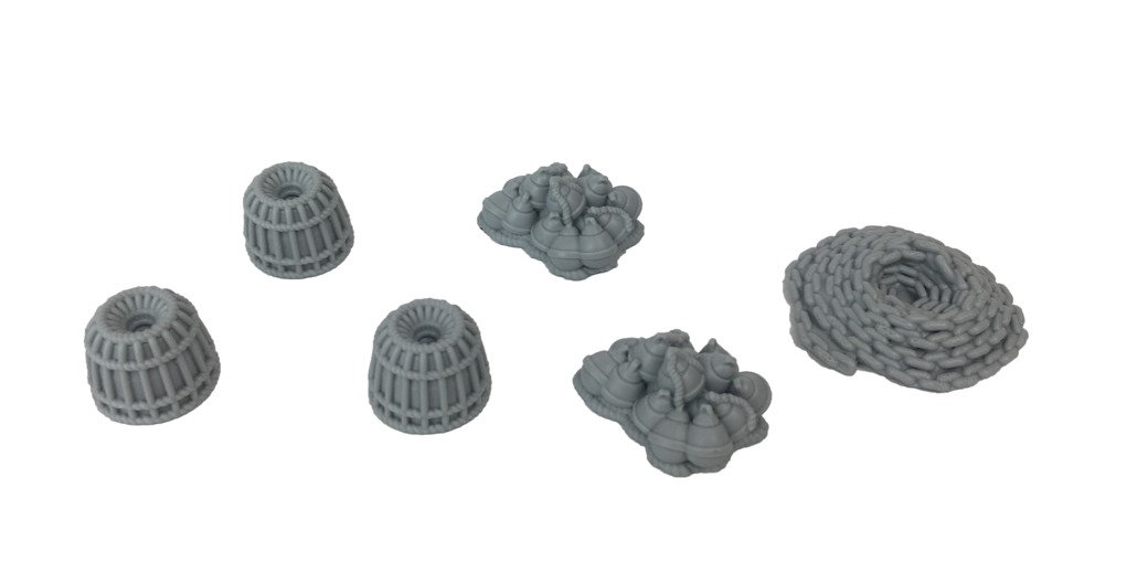 TTCombat: Tabletop Scenics - Dockyard Accessories image