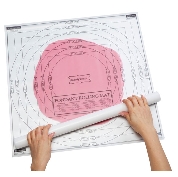 KitchenCraft: Sweetly Does It Icing Mat - (50cm) image