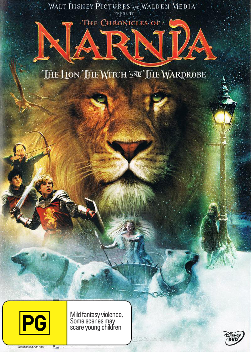 Chronicles of Narnia: The Lion, The Witch and The Wardrobe (1 Disc) on DVD image