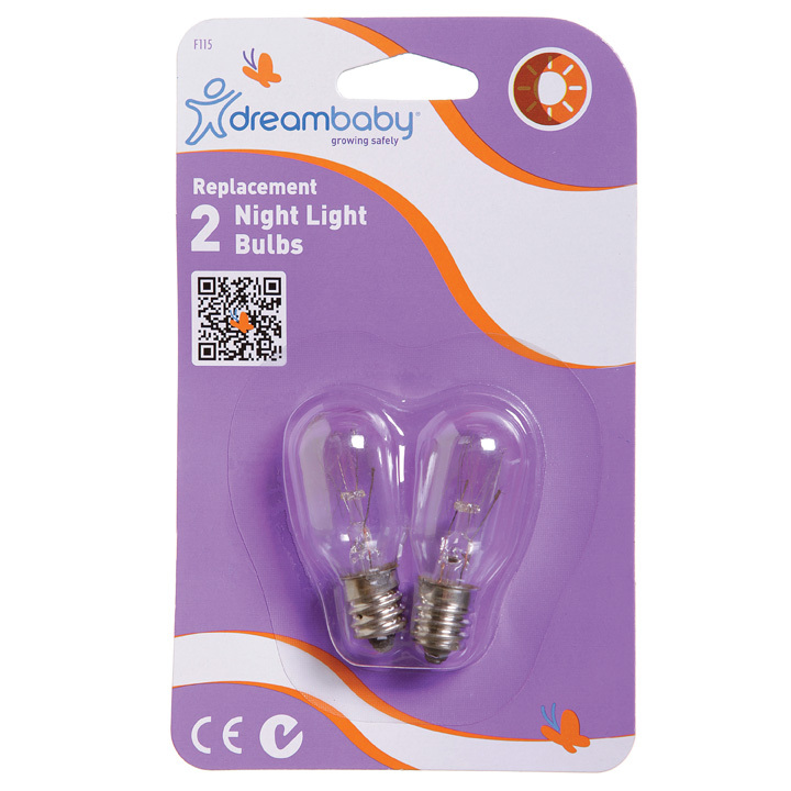 Dreambaby Replacement Night Light Bulbs (2 Pack)