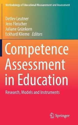 Competence Assessment in Education on Hardback