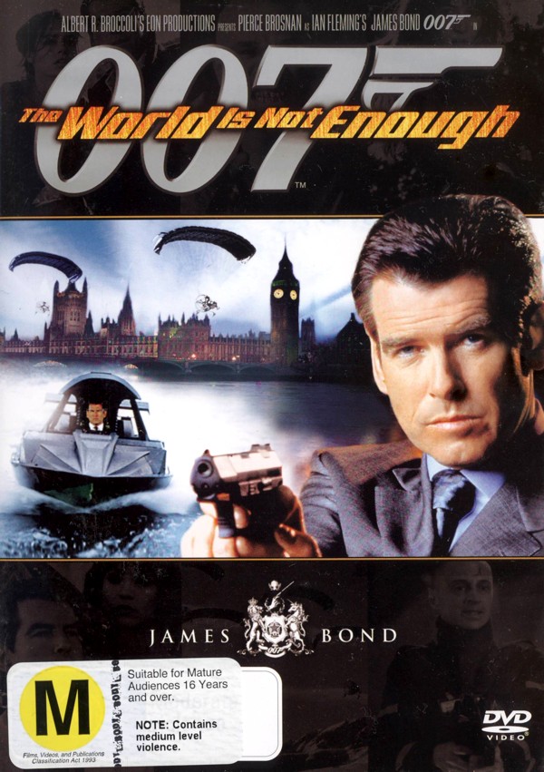 James Bond - The World Is Not Enough on DVD